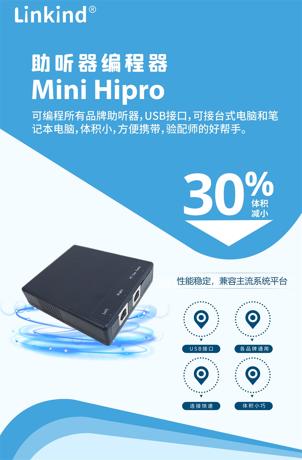 Mini Hipro助听器编程器(图1)