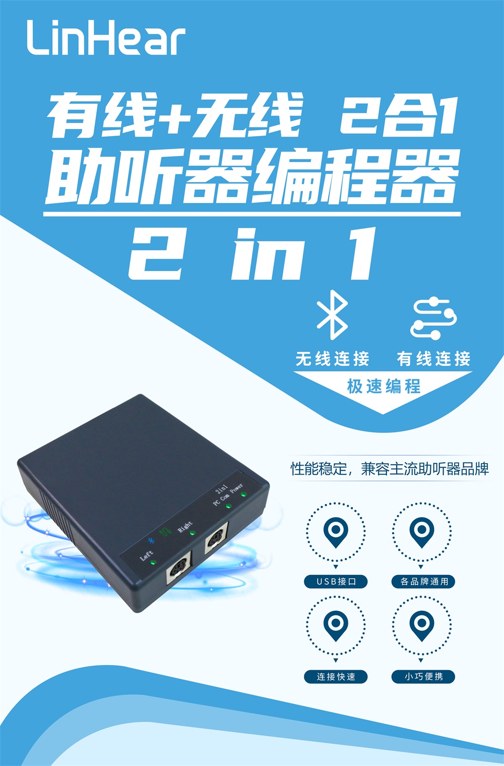 2合1助听器编程器(图1)