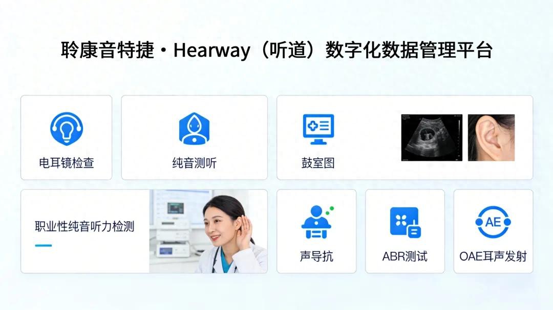 聆康音特捷·Hearway（听道）丨听力检测诊断设备数字化管